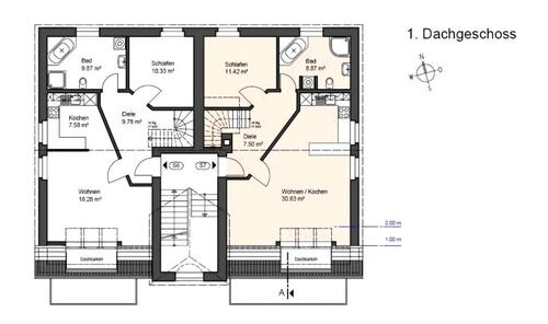Foto - 3.5 Zimmer Maisonettenwohnung zum Kaufen in Hirschberg