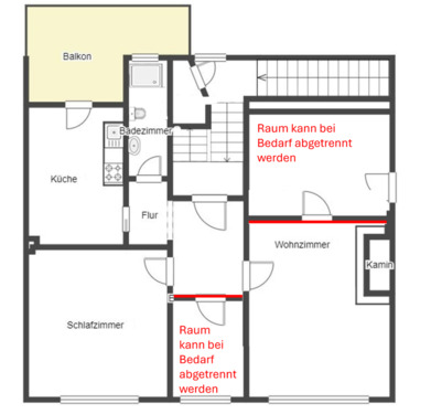 Foto - Helle 90‑qm‑Wohnung in Toplage - Besichtigung am 06.01. ab 18 Uhr