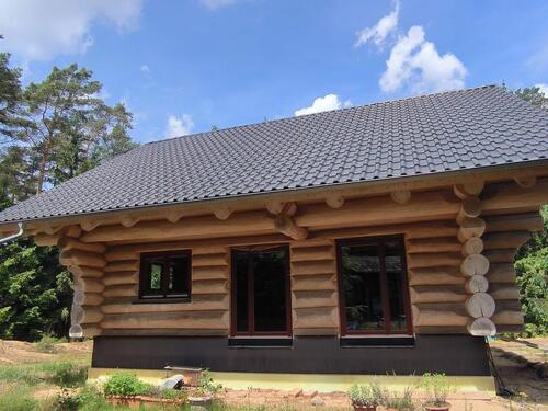 Foto - Naturstammblockhaus auf großzügigem Waldgrundstück
