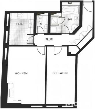 Foto - Etagenwohnung zur Miete in Leipzig