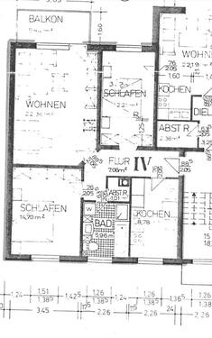 Foto - 3 Zimmer Etagenwohnung zur Miete in Kassel