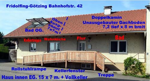 Foto - Haus mit 70 KW. PV Fridolfing Waging am See 398 000 Notverkauf