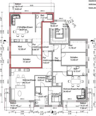 Foto - Neubau 3-Zimmer-Wohnung, 90 m² – Erstbezug ab Aug.Sep. 2026