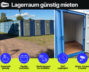 4,5 m² Lagercontainer mieten | Lagerraum mieten Brandenburg an der Havel | Garage Alternative