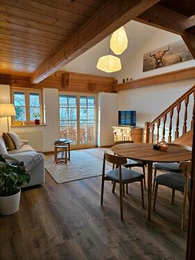 Foto - NEU 3-Zimmer Wohnung 76 m² möbliert Balkon Küche Bad Parkett