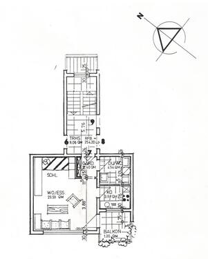 Foto - 1 Zimmer Etagenwohnung zur Miete in Abstatt
