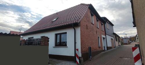 Foto - Reihenendhaus 2 Wohnungen Doppel-Garage Büro Werkstatt Terasse