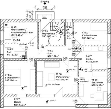 Foto - 5 Zimmer Erdgeschoßwohnung zur Miete in Thannhausen