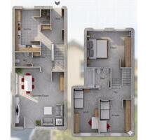 4-Zimmer-Maisonette mit Hauscharakter, Garten & 2 Stellplätzen – - Gütersloh