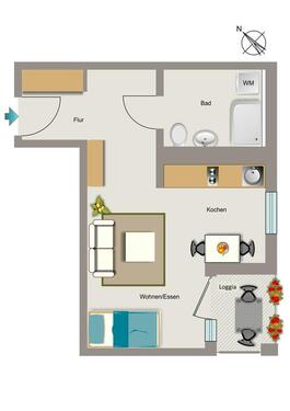 Foto - Bezugsfertige Neubauwohnung mit barrierearmer und gehobener Ausstattung