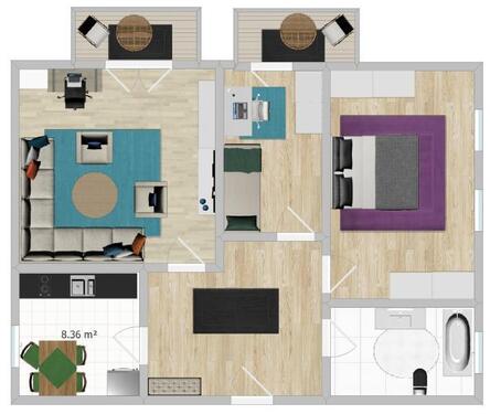 Foto - Drei Raum Wohnung Meißen Triebischtal