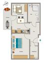 Foto - 2 Zimmer Erdgeschoßwohnung zur Miete in Bochum