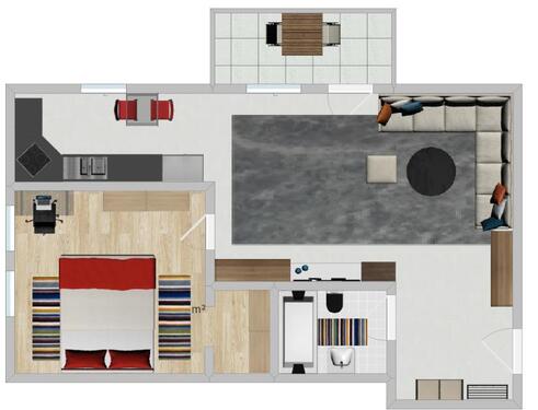 Foto - Zwei Raum Wohnung Dresden Leubnitz Neuostra