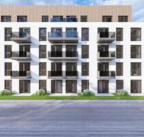 Bester Energiestandard! Moderne 2-Zi-Erdgeschosswohnung mit Garten und Küche - KFW 40 NH - Neuötting