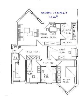 Foto - 4 Zimmer Etagenwohnung in Limburg an der Lahn