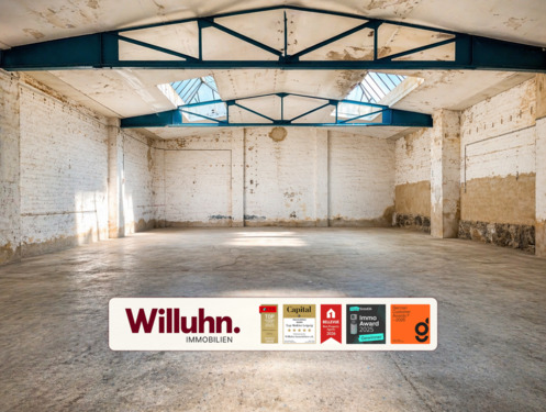 Foto - Vielseitige Gewerbefläche mit Hallen, Garage, Büro und Hof in Plagwitz