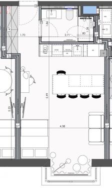 Foto - Erstvermietung! Exklusive voll möblierte Wohnung in bester Lage!