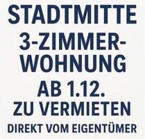Diez Stadtmitte 3 ZKB Wohnung ab 01.12.25 zu vermieten