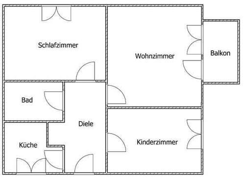 Foto - Etagenwohnung in Düsseldorf