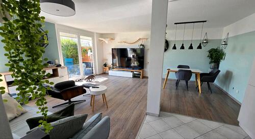 Foto - Helle 3-Zimmer-Wohnung mit Terrasse, Garten und Tiefgarage