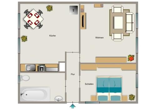 Foto - 2.5 Zimmer Etagenwohnung zur Miete in Oberhausen