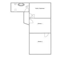 2 Zimmer Wohnung (Erdgeschoss) in Gostenhof - Nürnberg Eberhardshof