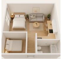 Wohnung 61m 525€ - 525,00 EUR Kaltmiete, in Siegen (PLZ: 57074) Kaan-Marienborn