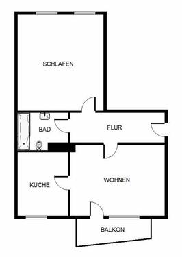 Foto - Etagenwohnung zur Miete in Duisburg