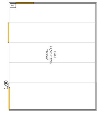 Foto - Gewerbehalle komplett oder Teilfläche ab 80m², Gemmingen