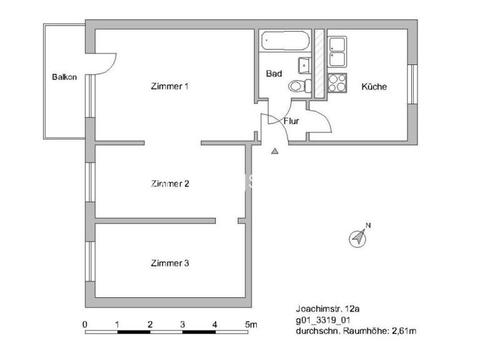 Foto - Wohnungsswap - 3 Zimmer, 55 m² - Joachimstraße, Mitte, Berlin
