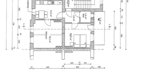 Foto - Moderne 2- Raum- Wohnung mit Einbauküche zu vermieten