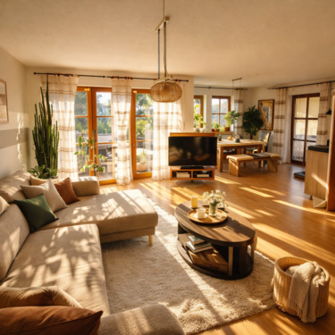 Foto - Helle 3,5 Zimmer-Wohnung, 95m2, 3 Balkone, KU-Ziegelhütten