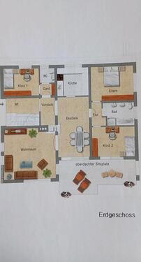 Foto - Schöne 4,5-Zi.-Erdg.Wohnung, ca. 111 qm