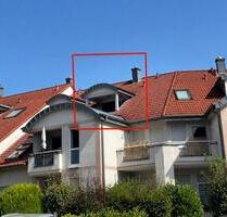 Wohnen mit Ausblick - gemütliche DG-Wohnung mit Loggia - Wörth am Main