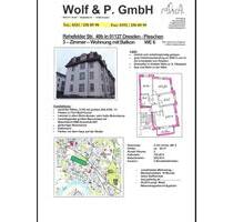 Helle 3-Zimmer Wohnung 80 qm mit Balkon - Dresden Neustadt
