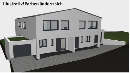 Foto - Exklusive Doppelhaushälfte in sonniger Ortsrandlage - Erstbezug