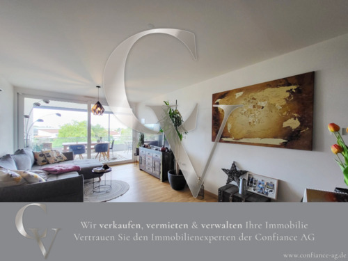 Foto - Exklusive 3-Zimmer-Wohnung mit hochwertiger Ausstattung und großem Balkon