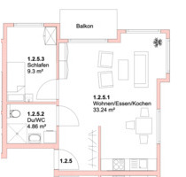2 Zimmer Wohnung - 450,00 EUR Kaltmiete, in Mahlberg (PLZ: 77972)
