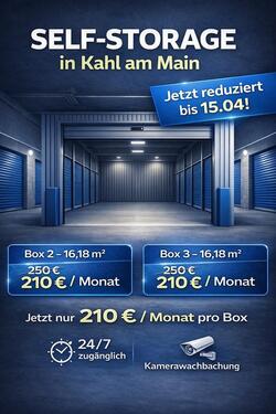 Foto - Lagerraum Box 3 (16,18 mł) in Kahl am Main - 247