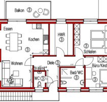 Exklusiv eingerichtete Neubauwohnung in Nordhorn – Alles inkl!
