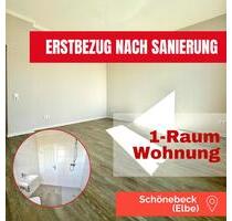 Erstbezug nach Sanierung, 1-Raum Wohnung im Herzen von Schönebeck! - Schönebeck (Elbe)