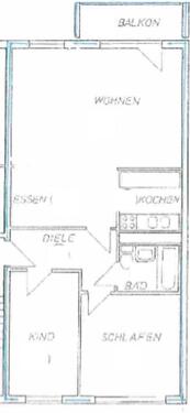 Foto - 3 Zimmer Etagenwohnung in Mülsen