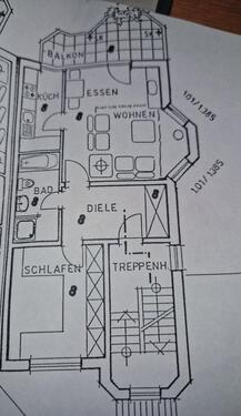 Foto - 2 ZiKüBadBalkonFlurKellerraum und Tiefgaragenstellplatz