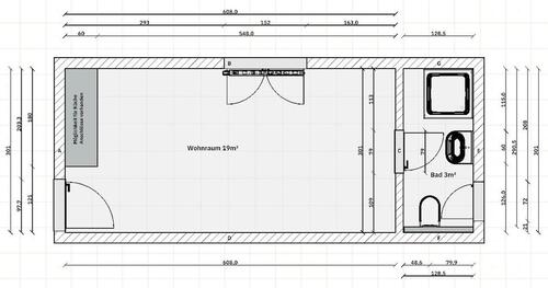 Foto - 1-Zimmer Wohnung Nettetal-Lobberich Zentrum. -bezugsfertig-