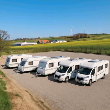Foto - Stellplatz für Wohnmobile, Anhänger und andere KFZ aller Art