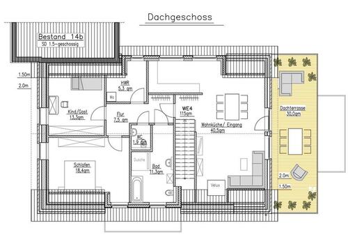 Foto - 3 Zimmer Etagenwohnung in Heiden