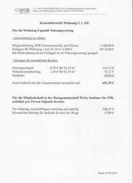 Foto - Etagenwohnung in Detmold zur Miete