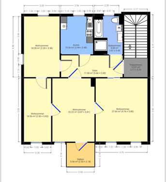 Foto - 4 Zimmer Etagenwohnung zur Miete in Clausthal-Zellerfeld