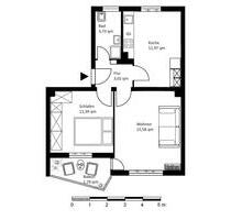Charmante Zwei-Zimmer-Wohnung mit Balkon in Kronberg im Taunus