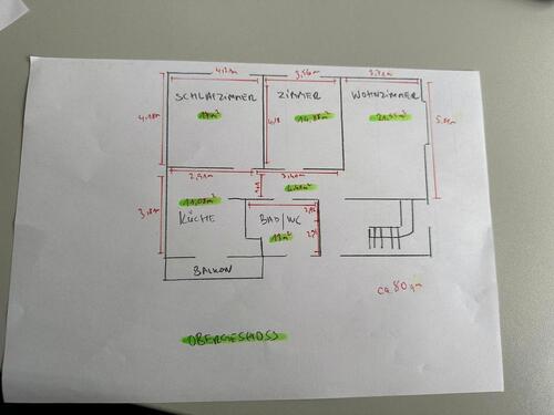 Foto - 3 Zimmer-Erstbezug nach Kernsanierunggroßer Balkon